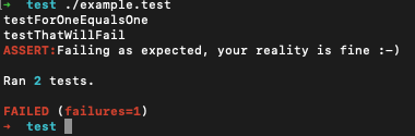 Run Example Image